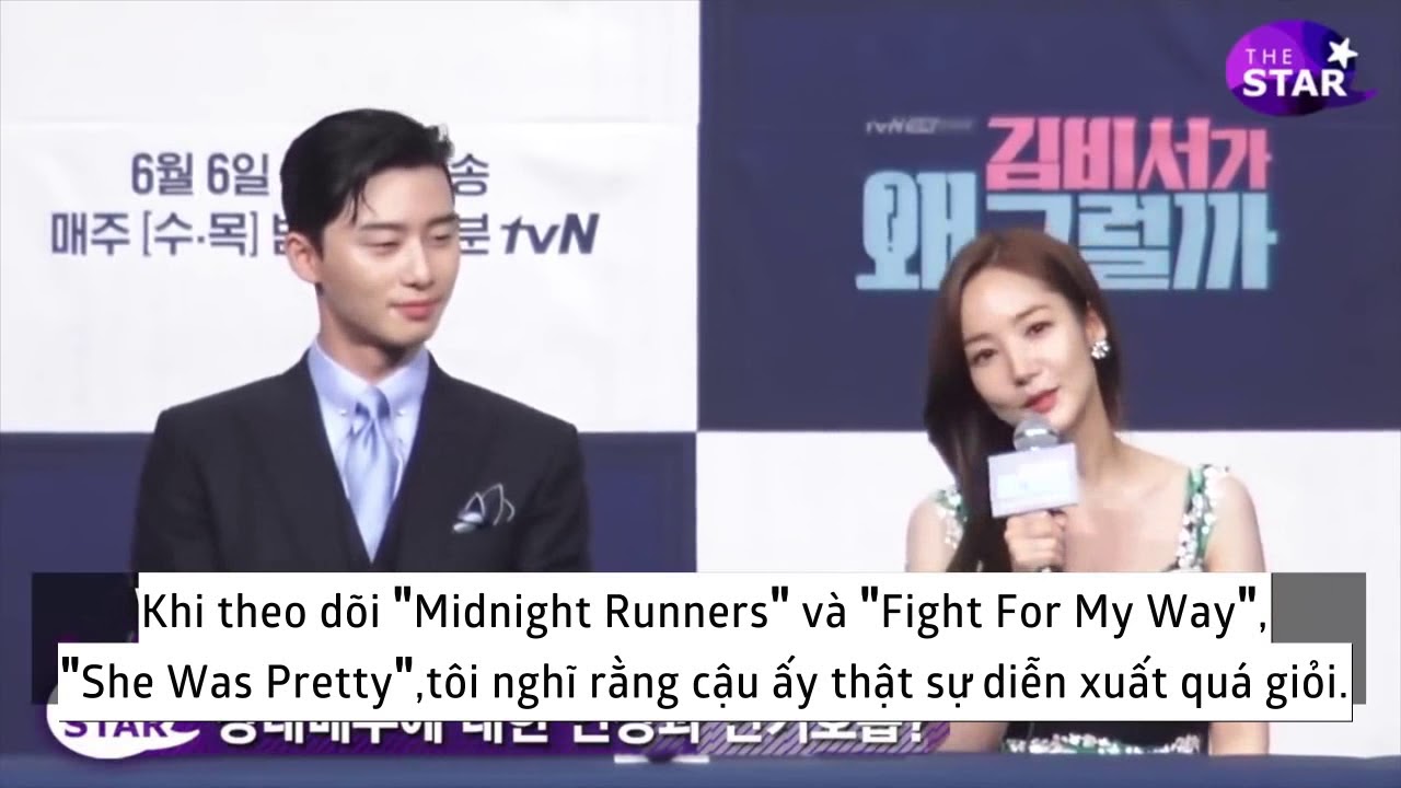 [VIETSUB] Park Min Young và Park Seo Joon nói về chemistry bùng nổ