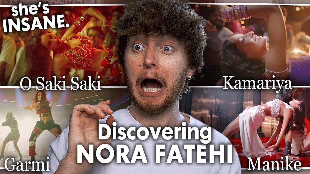 DISCOVERING NORA FATEHI! (Garmi, O Saki Saki, Kamariya, Manike | Reaction)