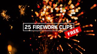 Download 25 FREE Firework Backgrounds & Bokey Overlays | Shutterstock Tutorials screenshot 1