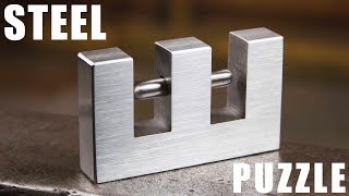 Making an IMPOSSIBLE Steel Puzzle