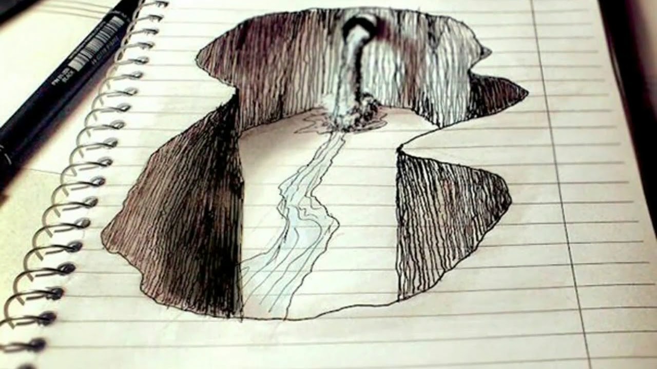 Что можно нарисовать когда скучно легко и красиво видео