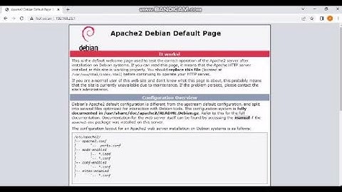Tugas Administrasi Sistem Jaringan (install debian dan konfigurasi web server)