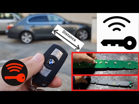 BMW E60 | How to increase the range of the remote control (Small range of the BMW remote control)