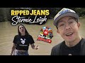 Stormie Leigh Ripped Jeans Reaction 