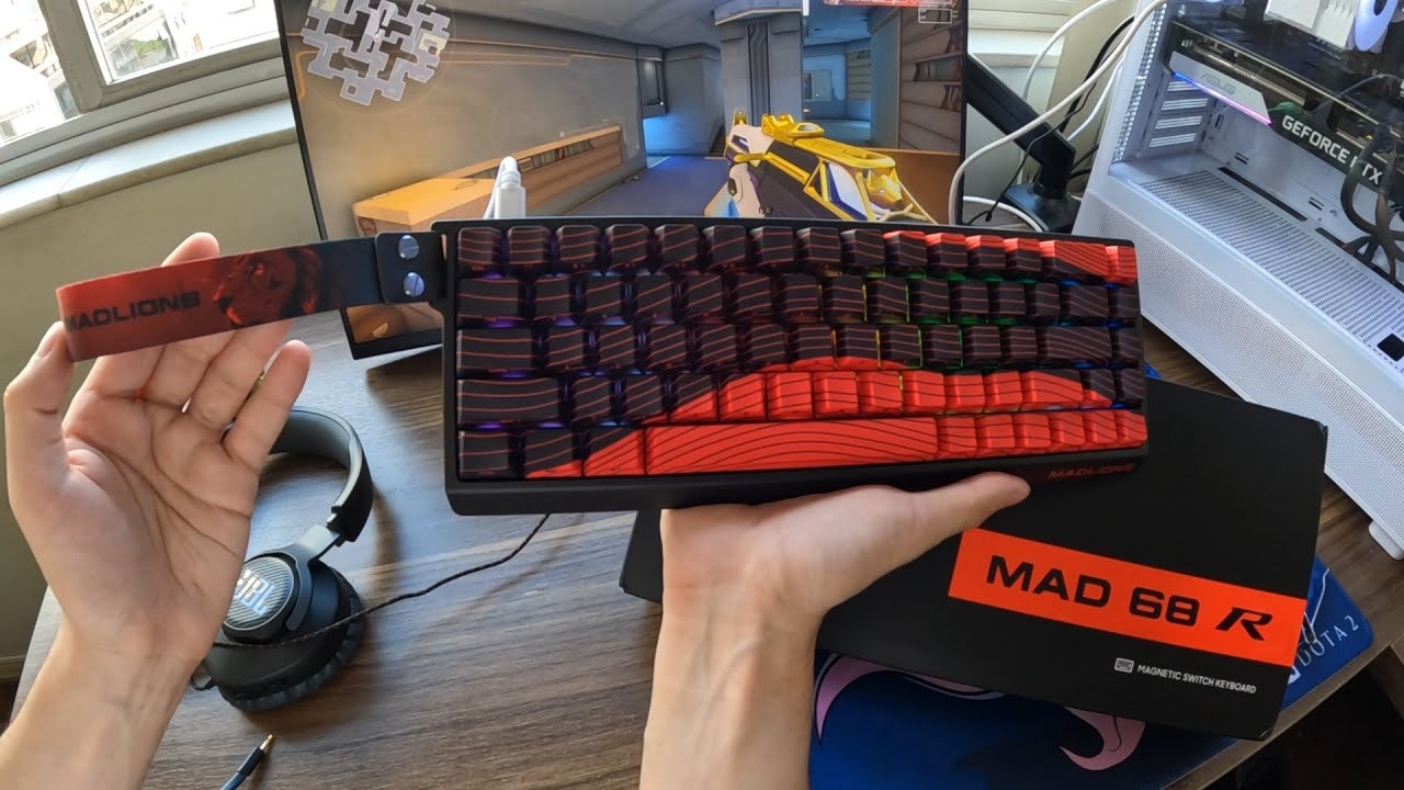 Versão Suprema do Tecrado Apelão Magnético - MADLION MAD R Custo Beneficio