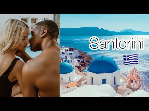BAECATION IN SANTORINI GREECE 2021! | International Couple 🇺🇸🇵🇱