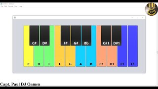 How to Create a Piano in Java NetBeans using Functions