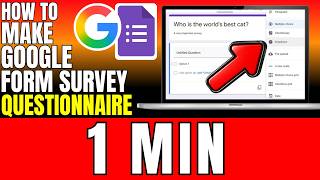 How To Make Google Form Survey Questionnaire (2026)