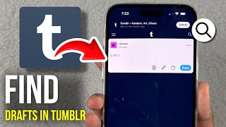 How To Find Drafts In Tumblr  2025
