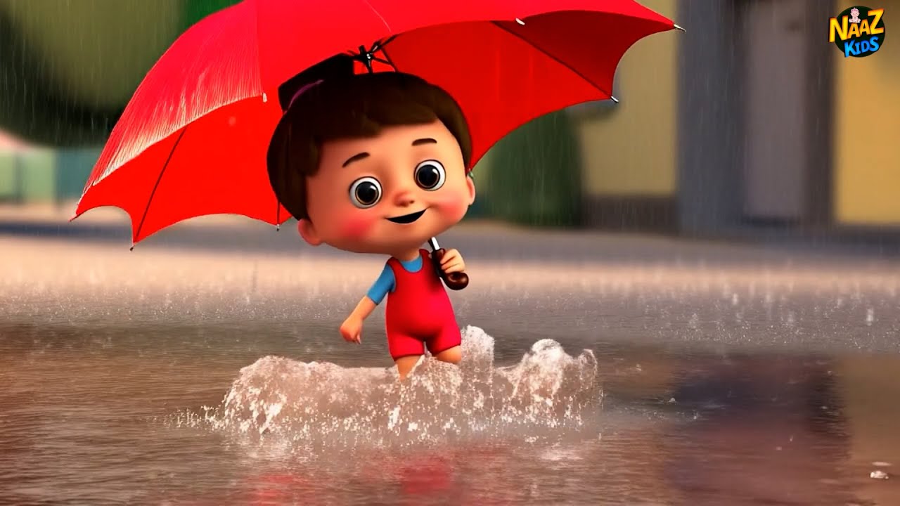 Badal Raja | बादल राजा | Hindi Rhymes For Children | Naaz Kids - YouTube