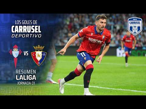 Osasuna mounts a comeback to take all three points from Balaídos | Celta 1 - 2 Osasuna goals