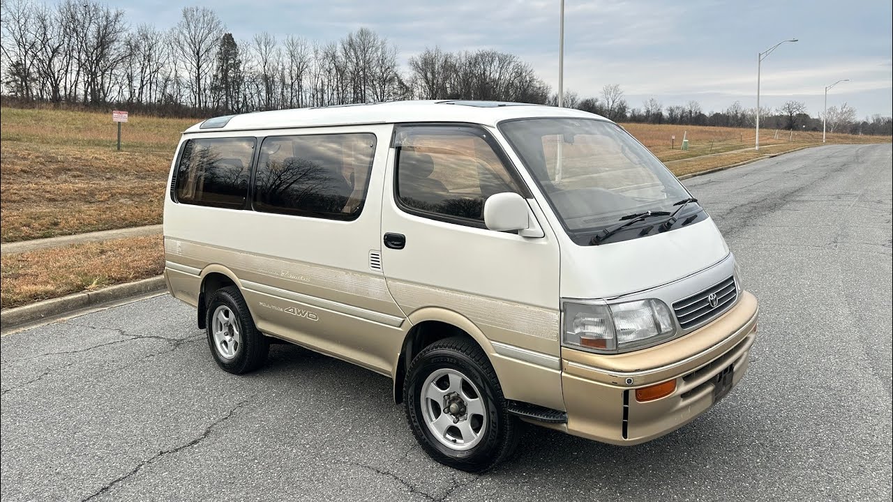 No Reserve: 1994 Toyota HiAce Van Super Custom Limited Turbodiesel
