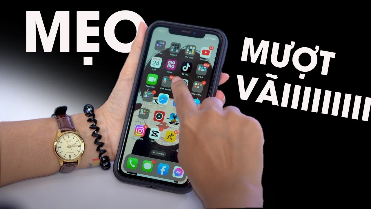 Mẹo giúp cài đặt iPhone MƯỢT NHẤT NÊN LÀM NGAY !!!