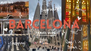 barcelona travel vlog 🇪🇸 || europe diaries pt. 1