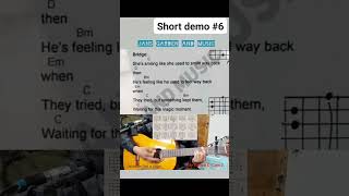 Short demo Part 6 #acousticguitarlessons #learntojam #musictutorial #chords