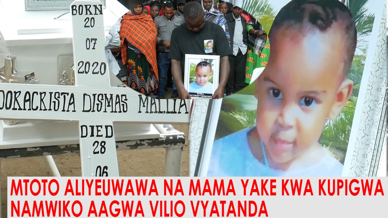 MAJONZI '; MTOTO ALIYEUWAWA MAMA YAKE KWA KUPIGWA NA MWIKO AAGWA VILIO VYATAWALA