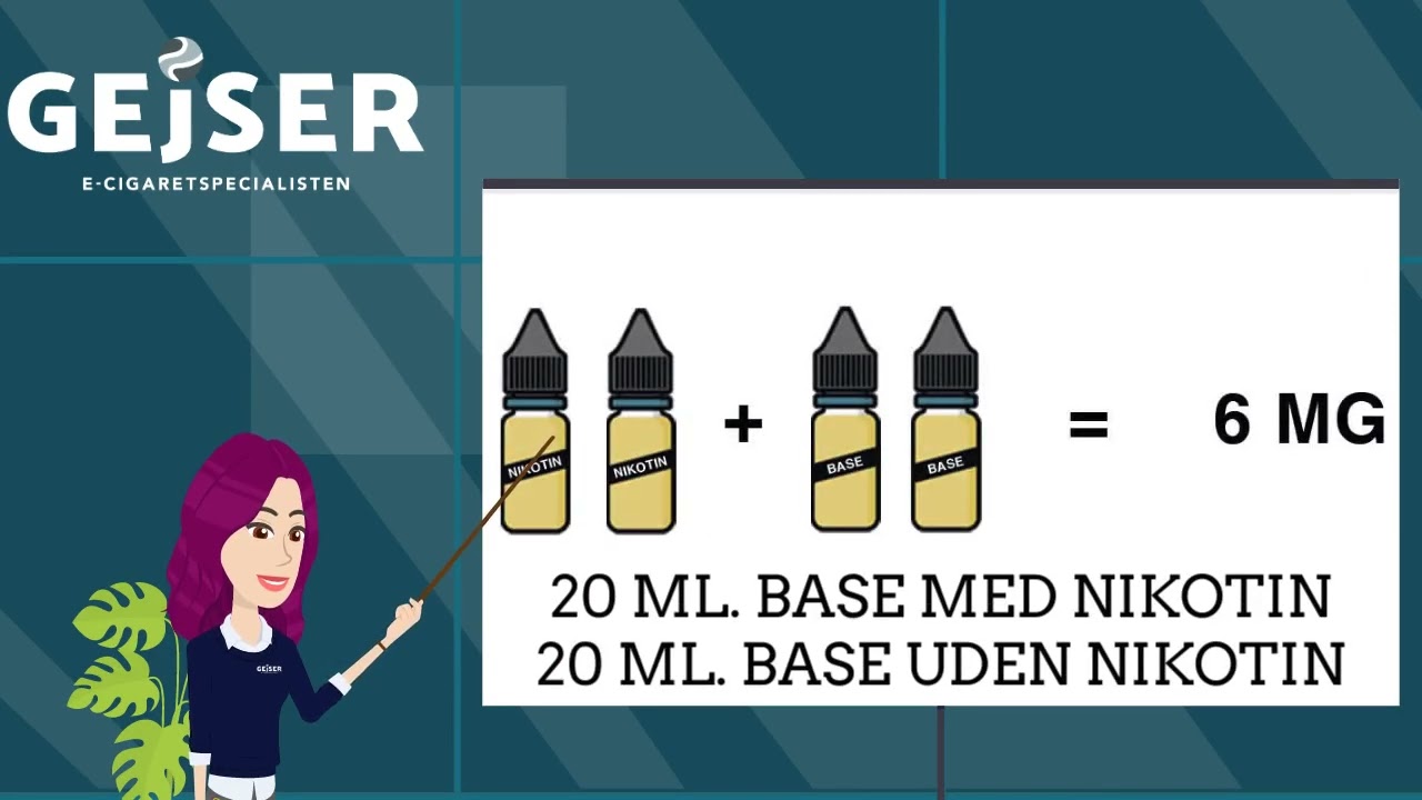 E-væske-beregner | Bland din nikotin selv her