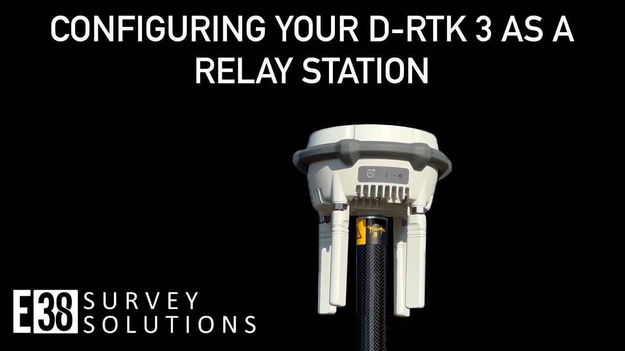 D Tech Rtr3 Configuring your D-RTK 3 as a Relay Station - YouTube