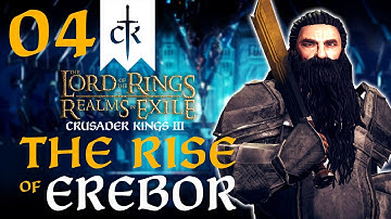 THE CALL OF KHAZAD-DÛM! Crusader Kings 3 - Realms In Exile Mod - Rise of Erebor #4