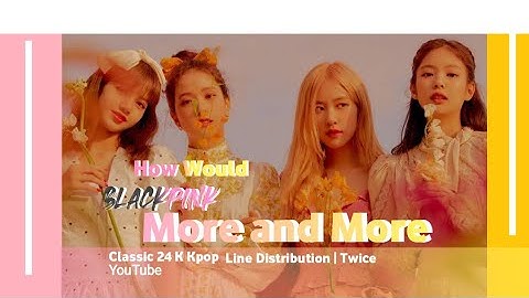 (Read The Description) How Would Blackpink Sing TWICE