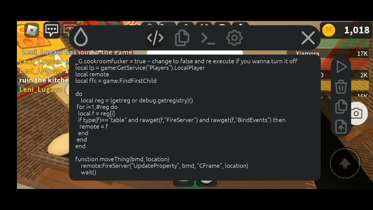 Making Cooks Suffer In Work At Pizza Place Roblox Script In Desc 