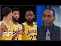 Stephen A. reacts to the Lakers' play-in game win and predicts their series vs. Suns | SportsCenter