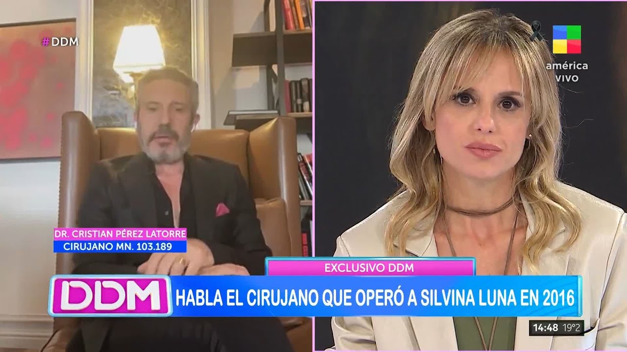 Habla el cirujano que operó a Silvina Luna en 2016: 