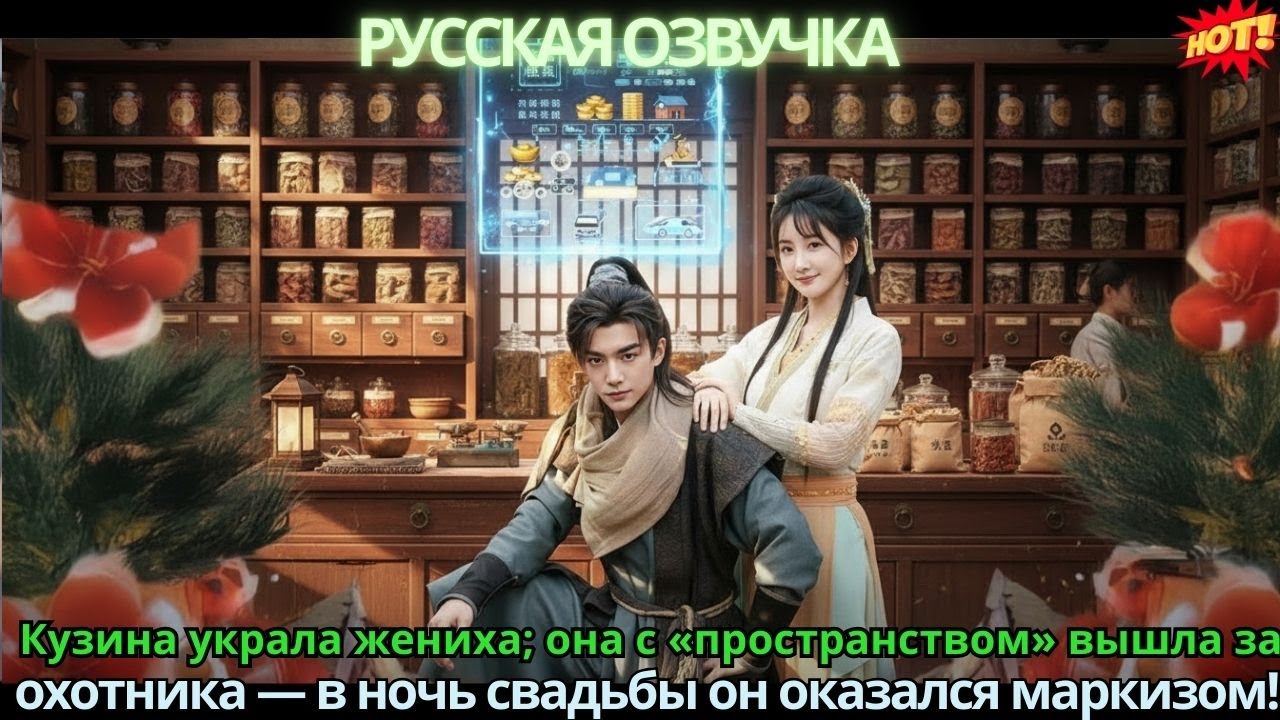 Кузина украла жениха; она с «пространством» вышла за охотника — в ночь свадьбы он оказался маркизом!