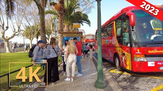 Madeira, Portugal 🇵🇹 Walking Tour Of Funchal City | 4K | Island Street Walk | Virtual Walking 2023