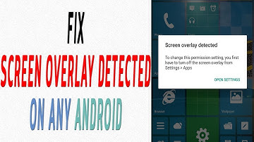 How to fix Screen Overlay Detected on any Android phone | Quick way no app needed