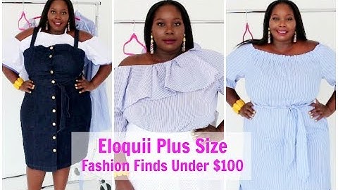 Plus Size Fashion: Eloquii Summer Finds Under $100/Try On Haul