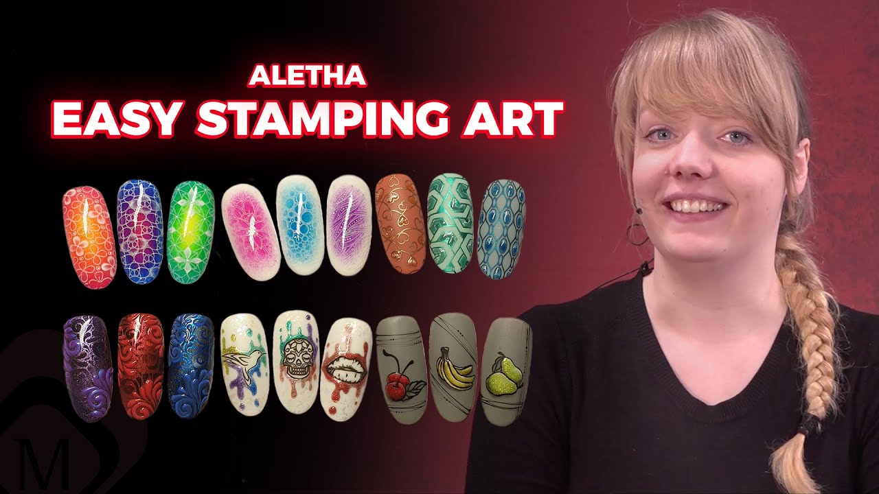 Aletha laat Easy Stamping nail art designs zien! - Magnetic Online e-Workshop (3 februari 2021)