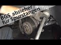 BGS Spurstangengelenk Werkzeug / VW Caddy Spurstange wechseln mit dem neuen abzieher