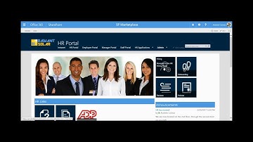NOW in MODERN or CLASSIC UI: SP HR Hiring Demo on Office 365 / SharePoint