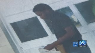 Suspected mail thief caught on camera