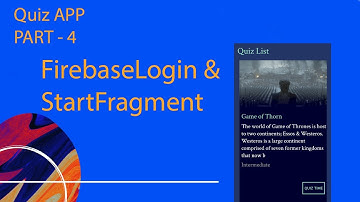 Quiz App | MVVM and Firestore Architecture PART - 4 | Android