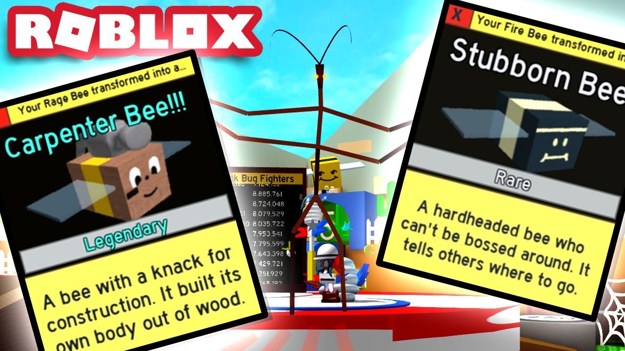 GETTING CARPENTER BEE AND STUBBORN BEE Roblox Bee Swarm Simulator YouTube