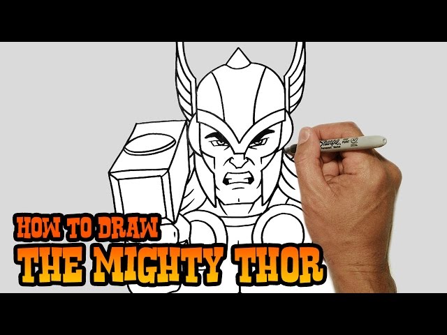Share more than 85 thor easy drawing super hot
