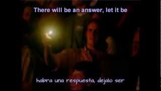 Video thumbnail of "Let it be - Paul McCartney (Subtitulos Español/Ingles)"