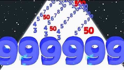 Number Master Vs Jelly Run 2048 - ( New Update ) Max level Android Maths Game