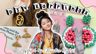 DIY Earrings Inspired by Claudia from The Babysitter's Club! (Netflix)