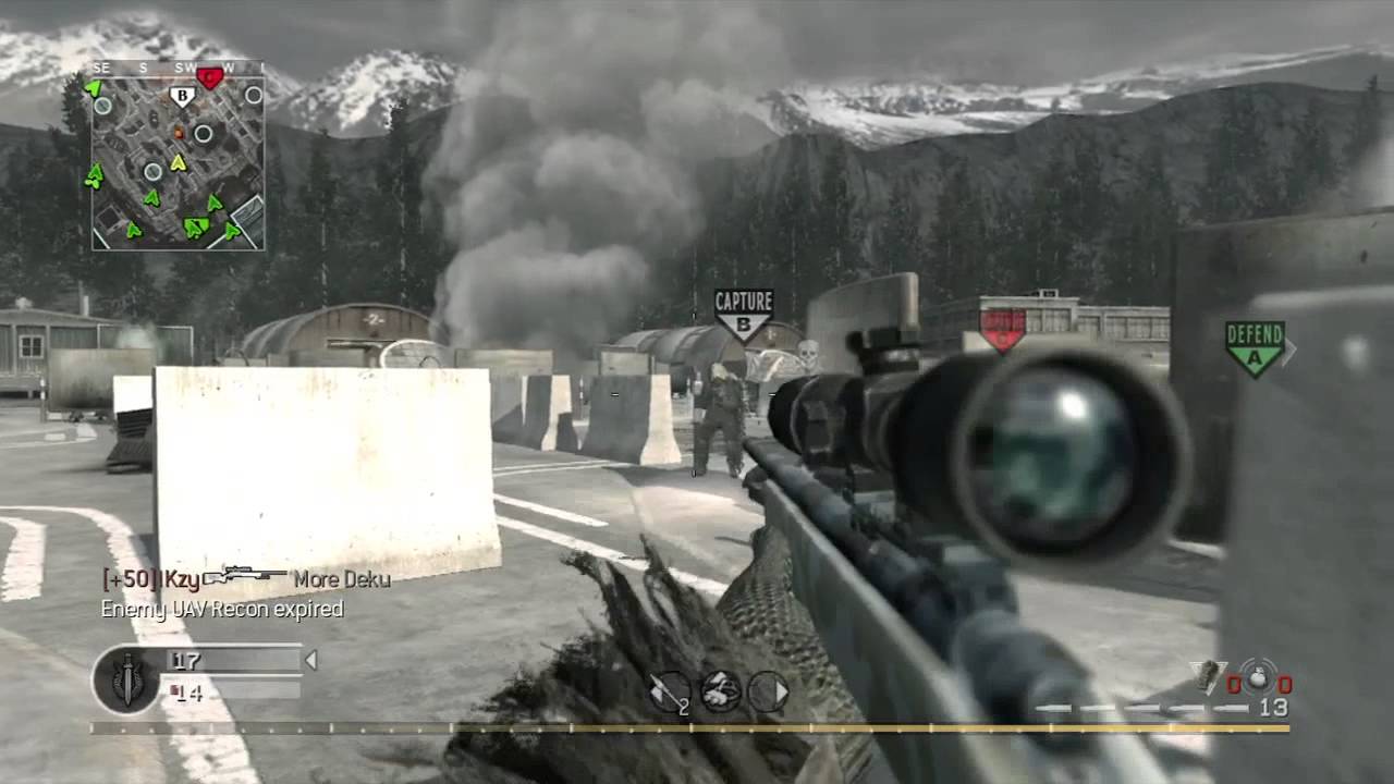 Cod 4 || Regscope quickscope triple