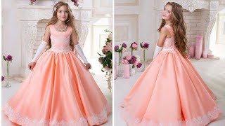 Fancy Girls Pageant dress Designs | Kids Girls Prom Corset Ball Gown Dress Ideas | 2022 |