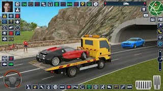 Tow Truck Driving Simulator - Car Transporter Truck Game - Android GamePlay screenshot 2
