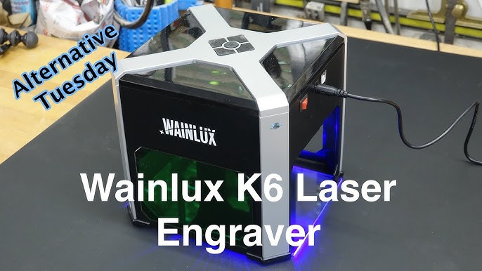 Wainlux K6 Unboxing & First Engraving 