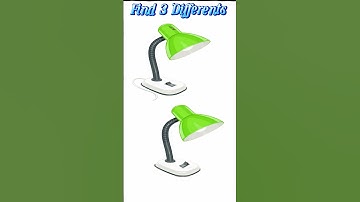 Spot The Differences | Find The Differences | 3つの間違いを見つけて! 🧐 No200 #shorts