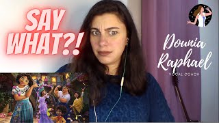 VOCAL COACH REACTION The Family Madrigal (From "Encanto")