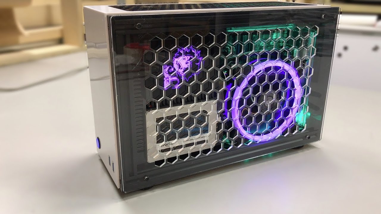 Geeek A50 Build ITX Case SFF PC - YouTube