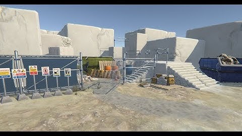 PBR Stylized Quarry  Preview - Unity