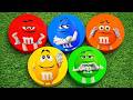 Satisfying Video | Relaxing Unpacking Vibrant Skittles and Yummy M&M'S Candy From Surprise Tins ASMR